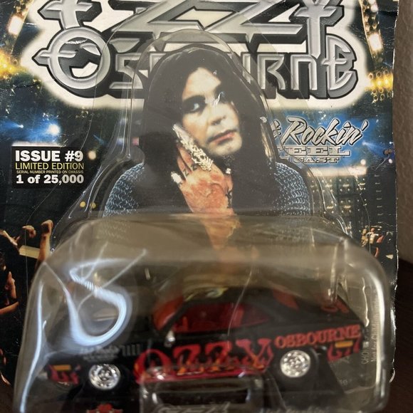 Racing Champions Other - OZZY OSBOURNE LIMITED EDIT. STEEL DIE CAST CAR; 1:64 Racing Champions